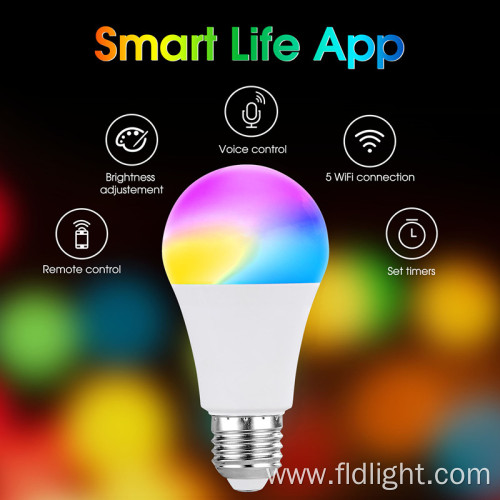 Smart Light Multicolor Dimmable WiFi LED lamp Compatible